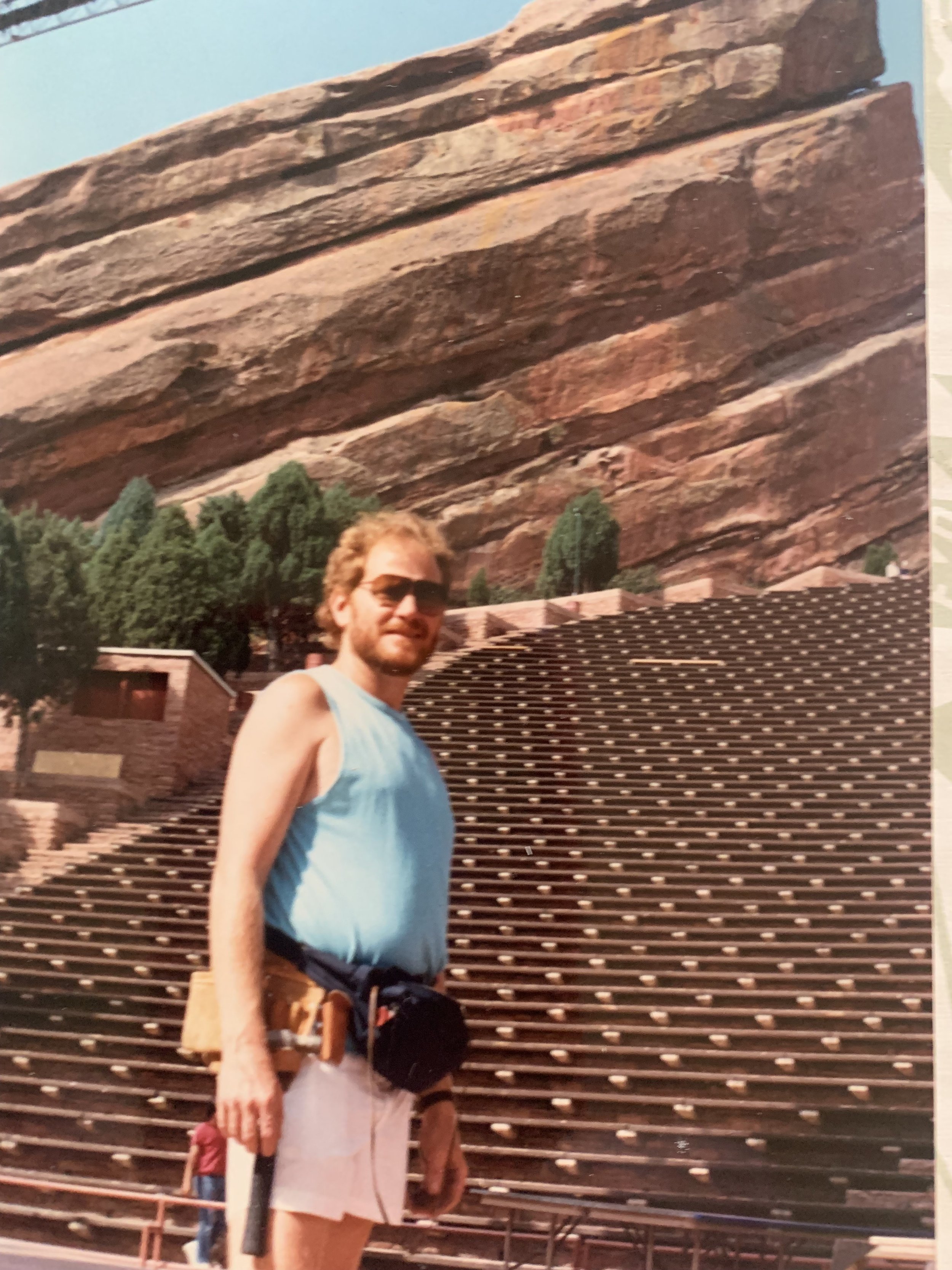 Dad at Red Rocks 