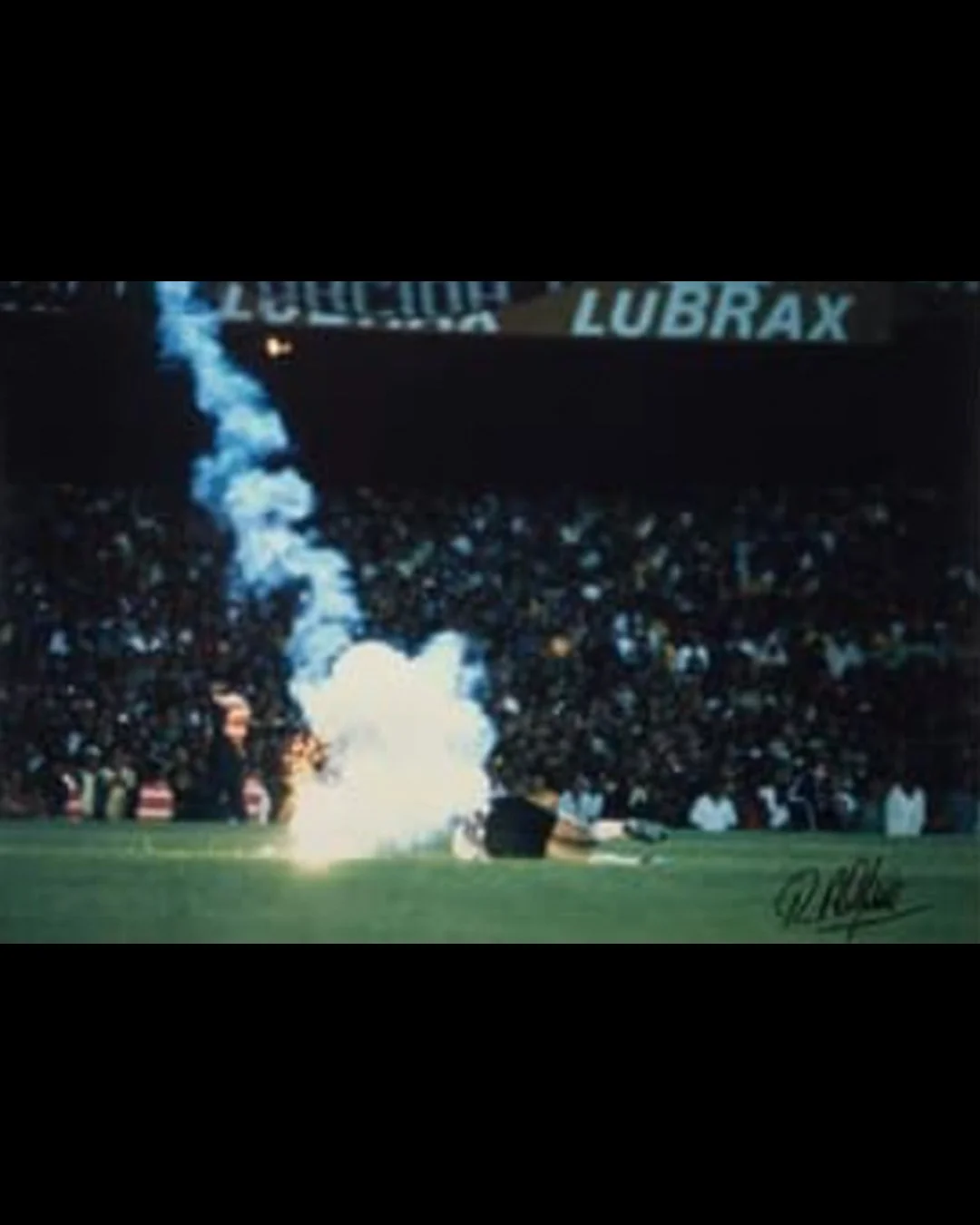 Additional images of the flare hitting the field 