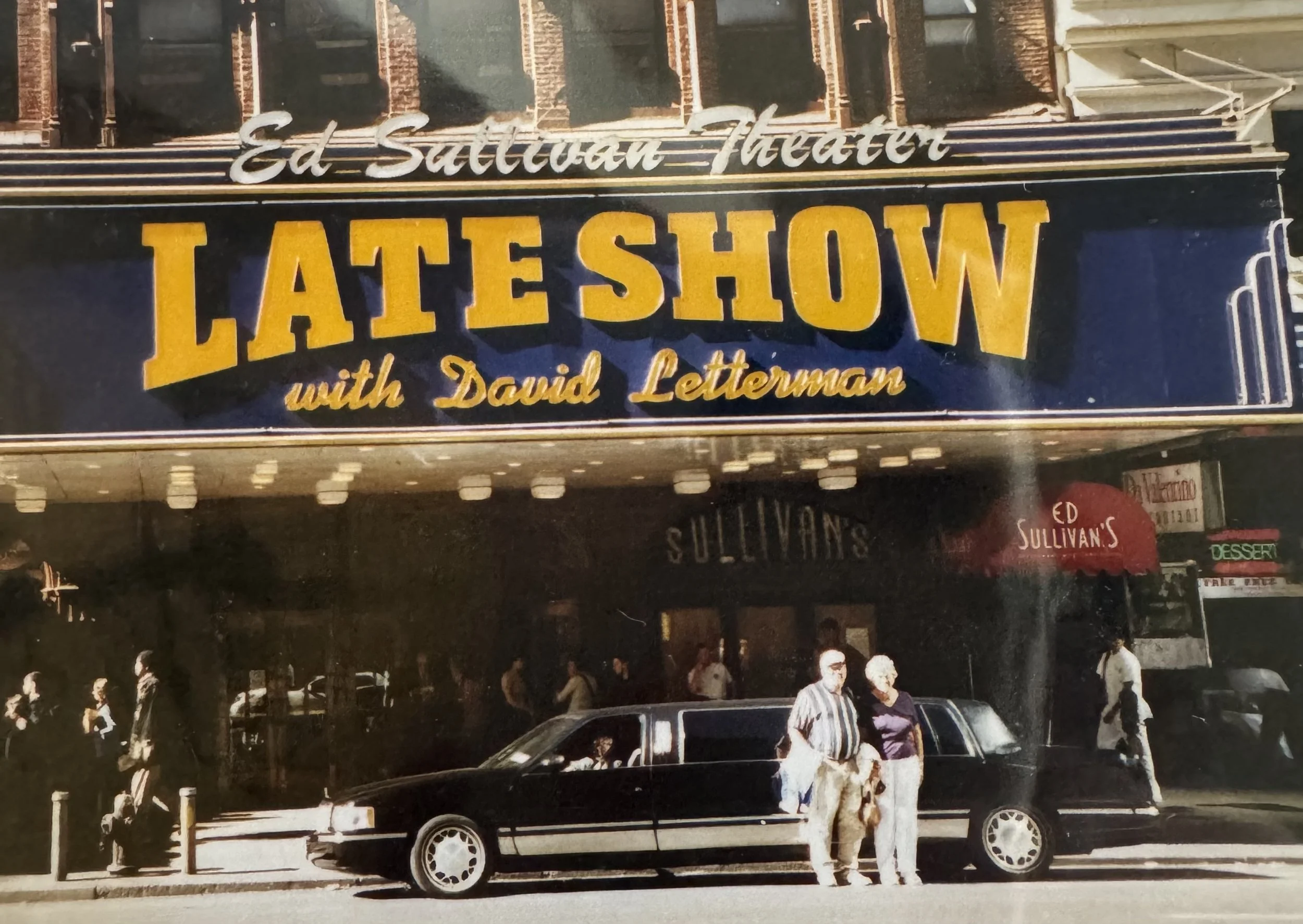 Grandpa at Letterman