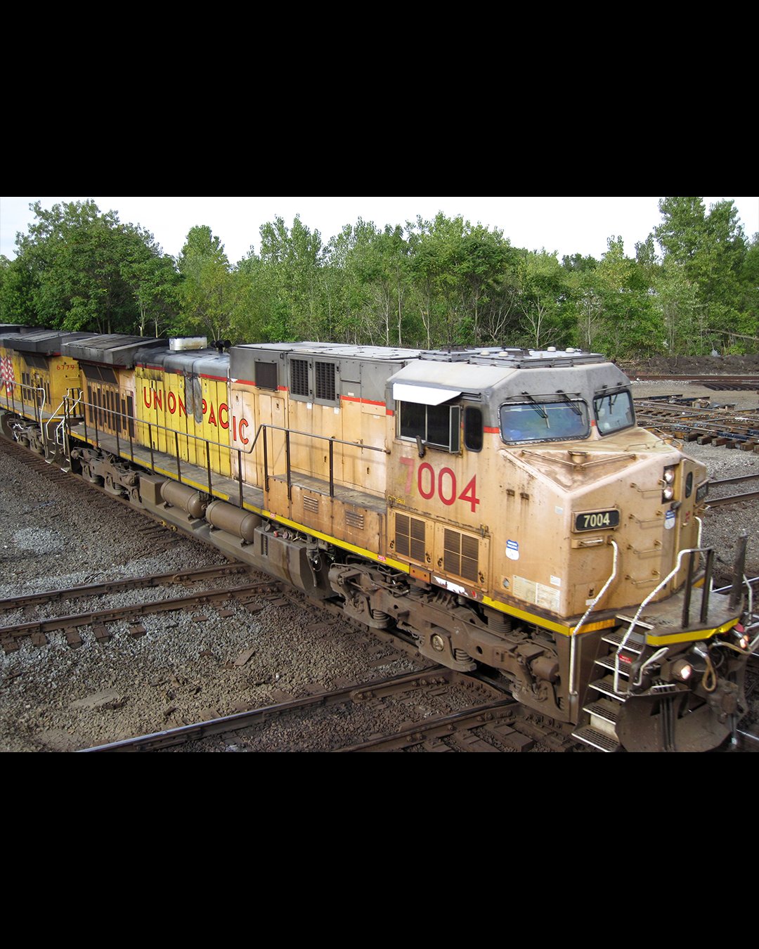 Union Pacific Railroad Locomotive
