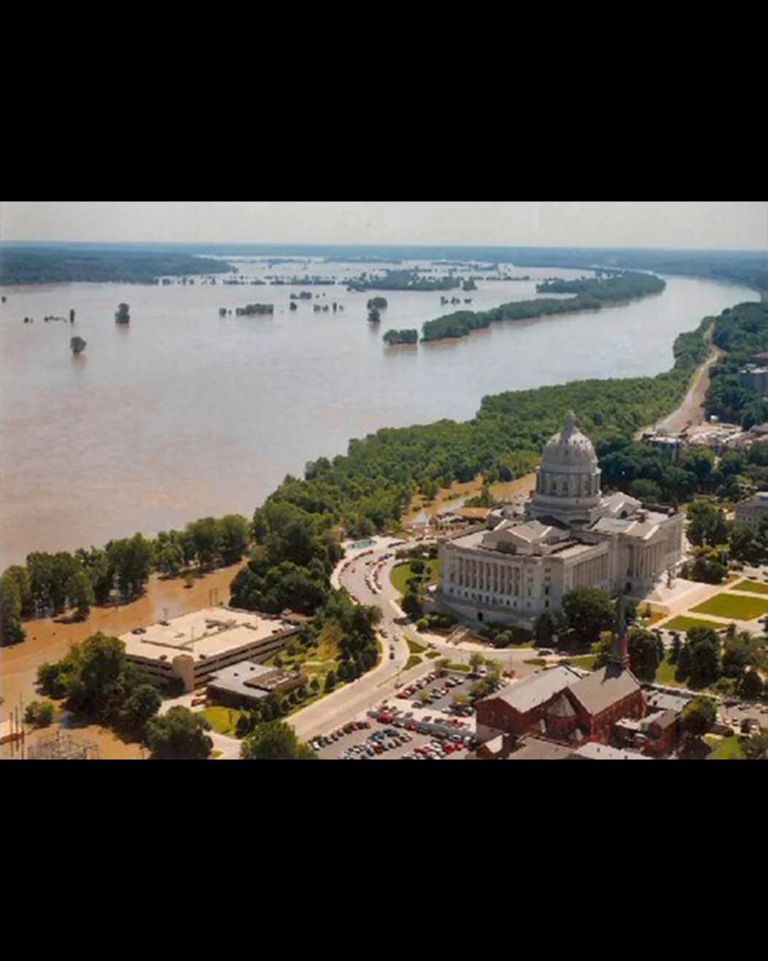 Jefferson City, Missouri flooded