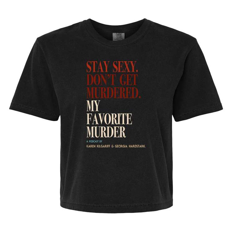 Rewind Stay Sexy Ladies Boxy T-Shirt