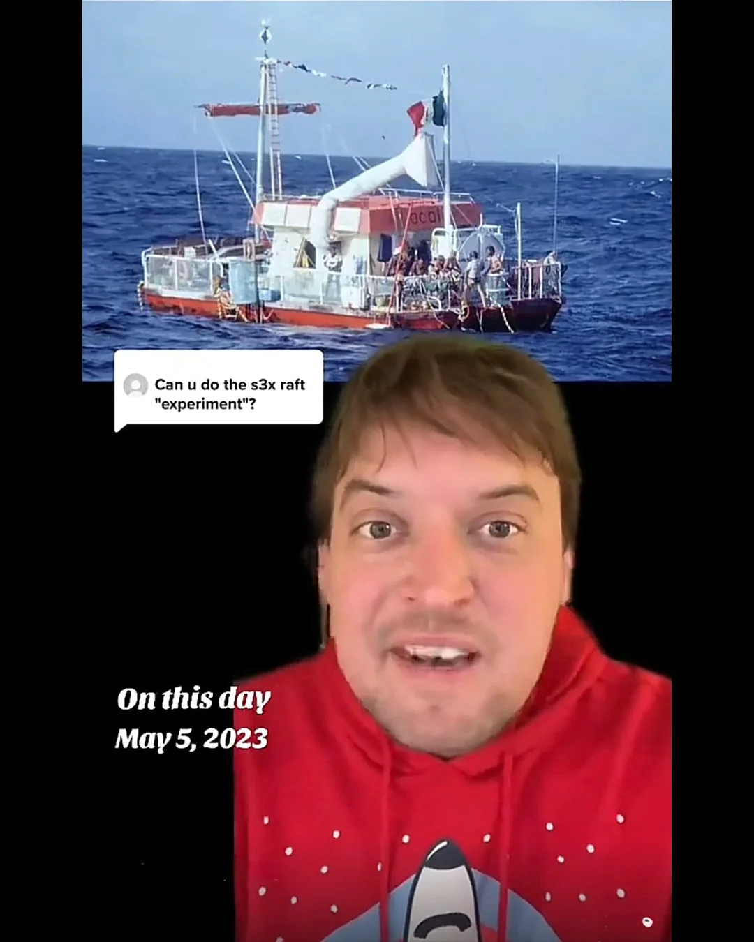 @dexter.mp4's coverage of the Acali sex raft experiment