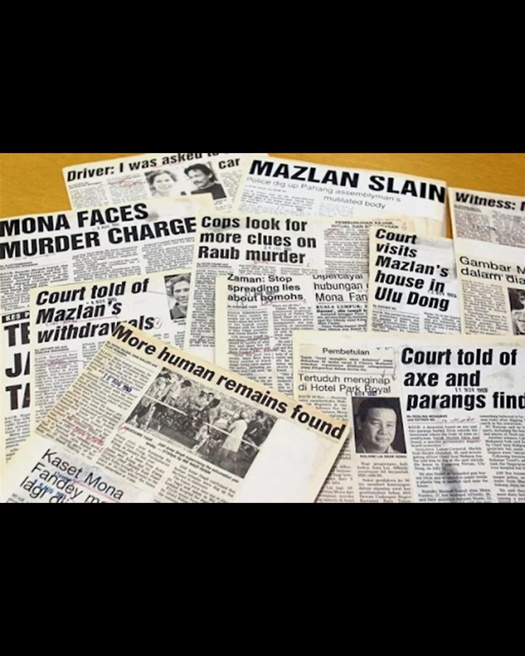 News coverage of the case