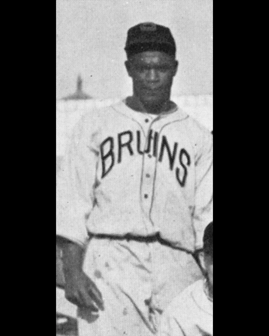 Jackie playing baseball for UCLA