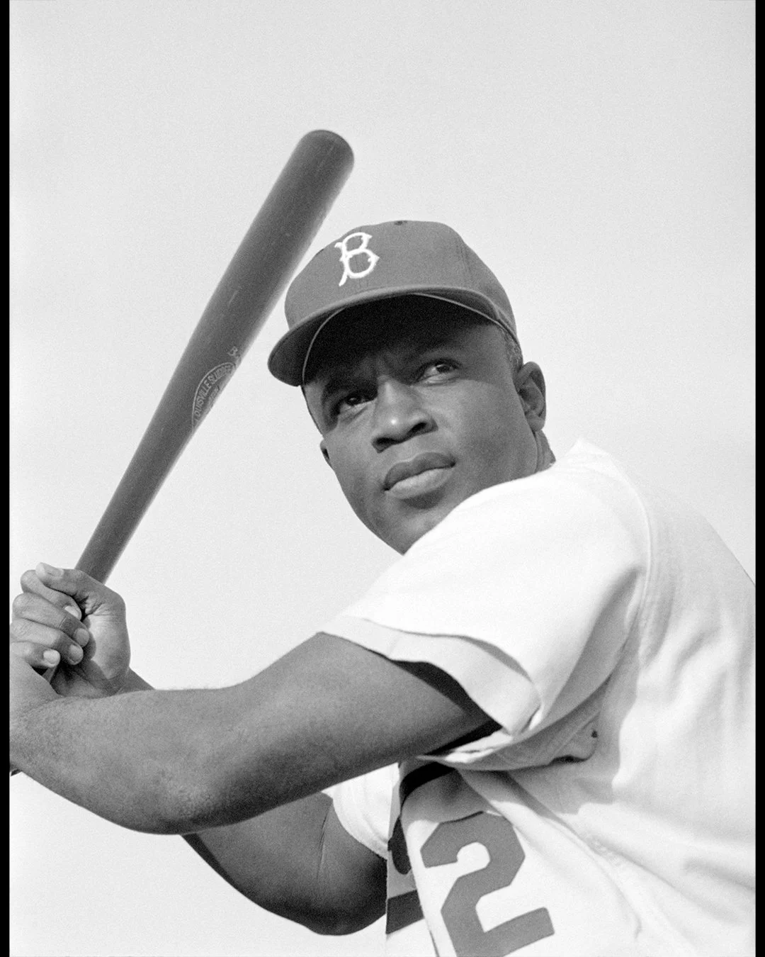 Jackie as a Brooklyn Dodger 