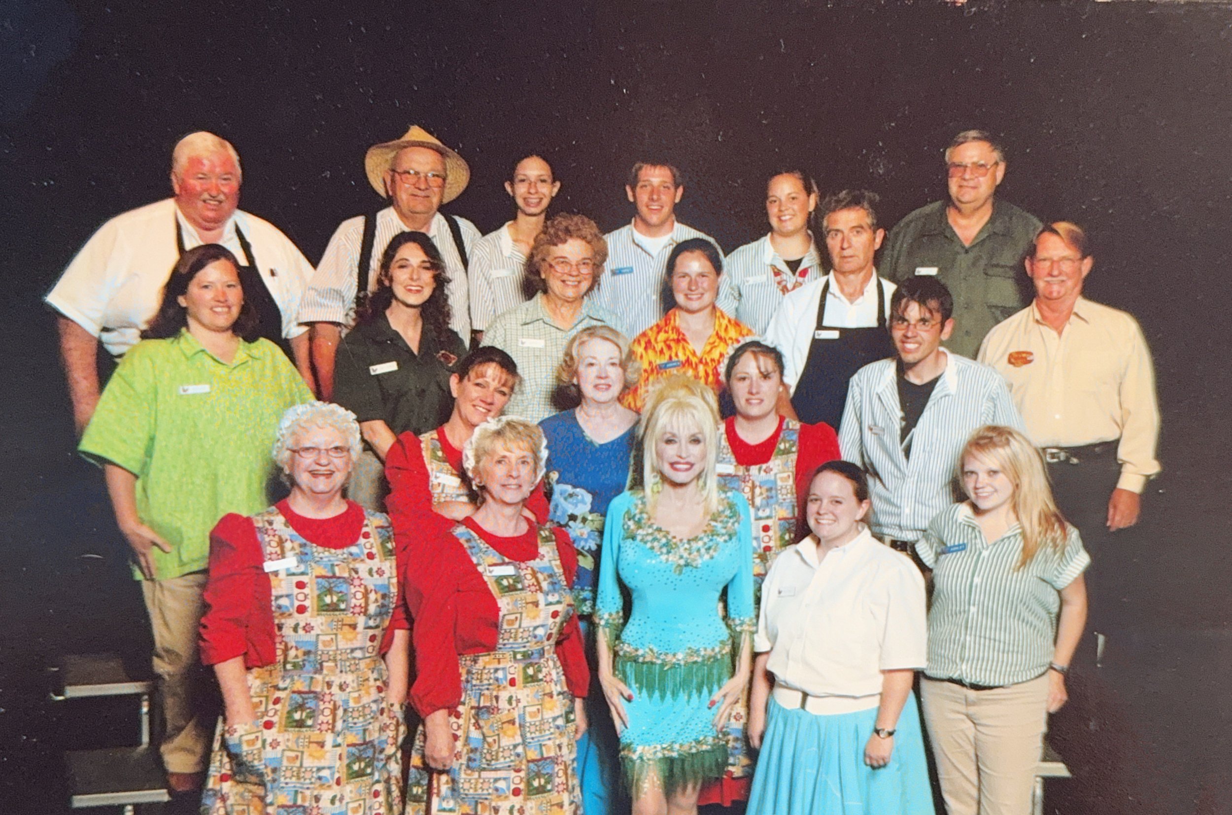 Courtney's group photo with Dolly (Copy)