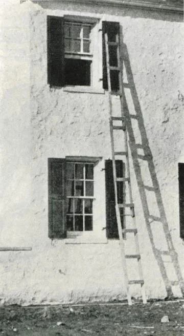 Ladder reenactment of the kidnapping