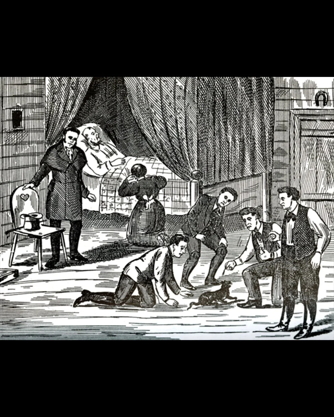 Sketch of John Bell’s deathbed