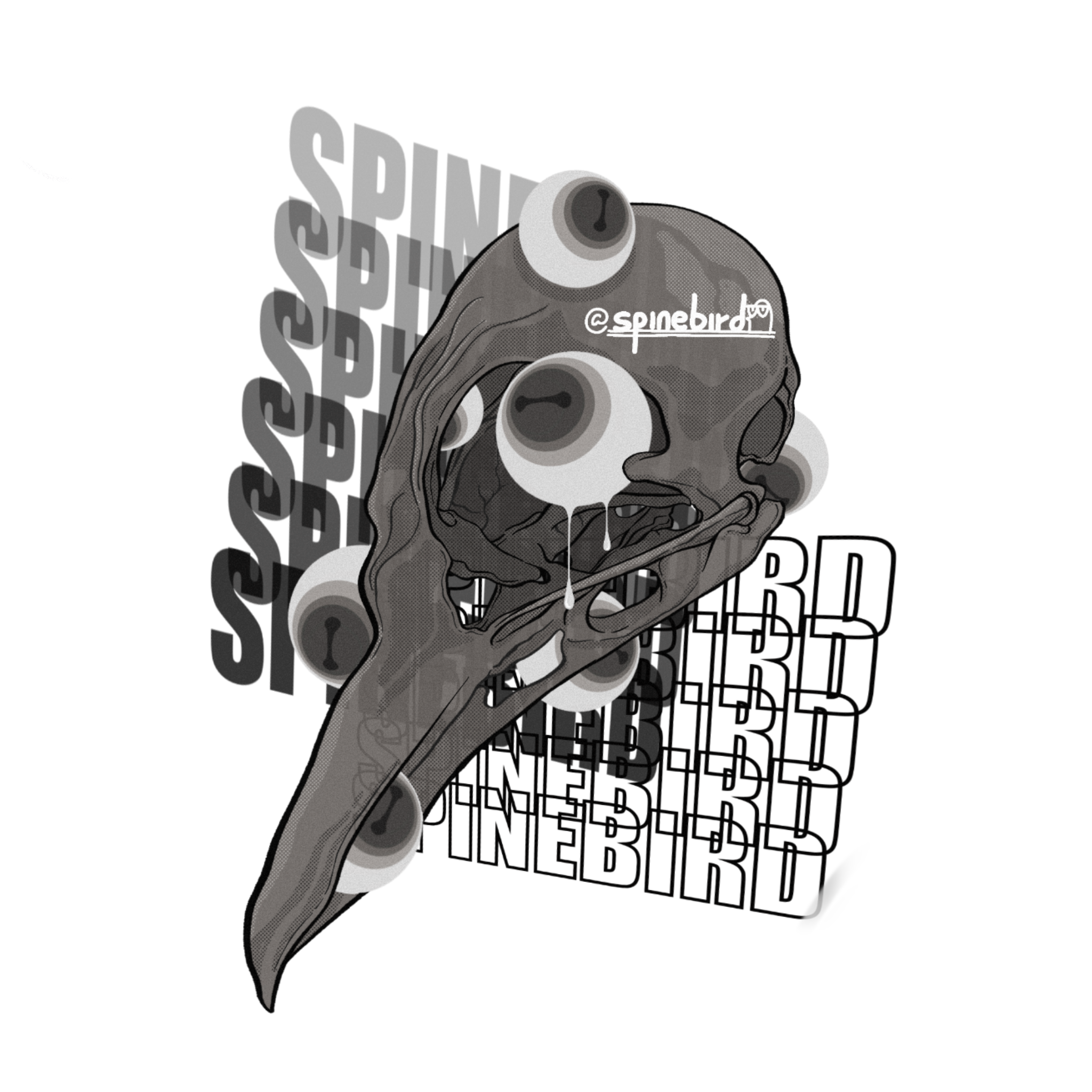 SpineBird Perosnal Watermark Design