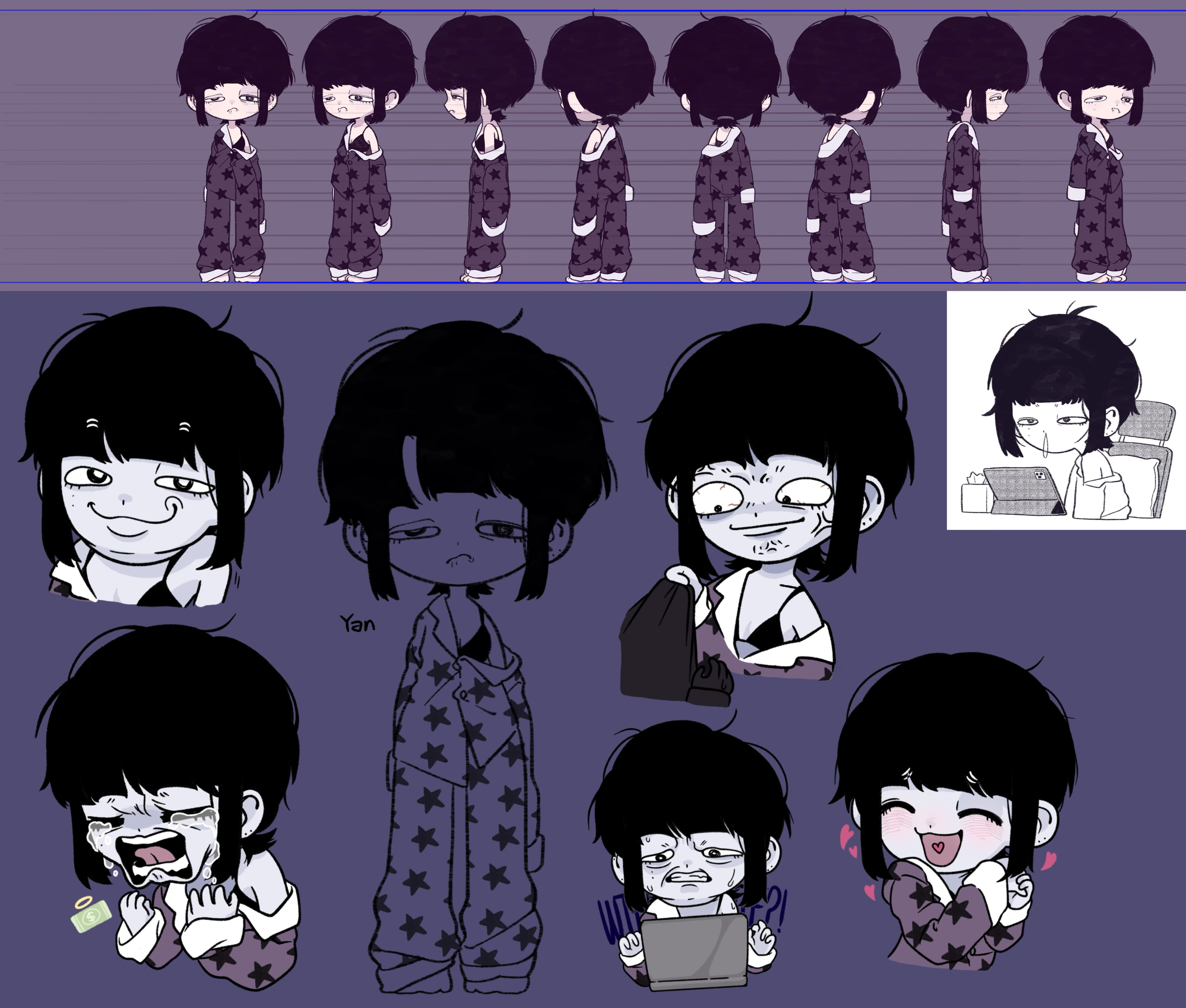 SLEEPING SPRAY_Character Design