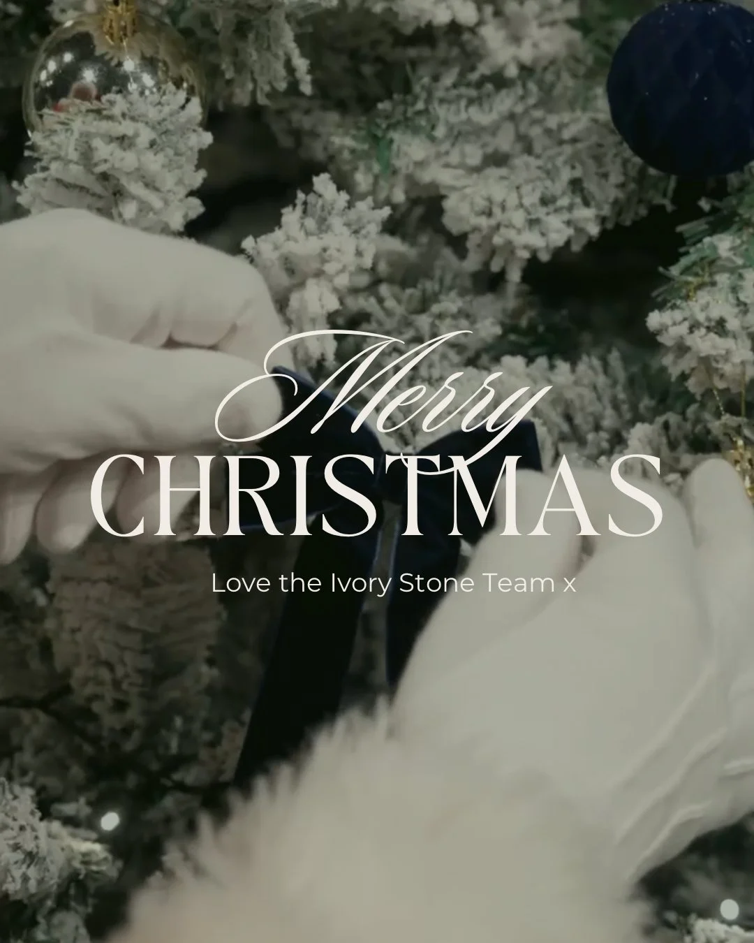 Wishing you and your loved ones a Merry Christmas filled with joy, love, and celebration. We can't wait to create more magic with you in the new year ✨🫶🤍🎄

#MerryChristmas #ThankYou #IvoryStoneCollective