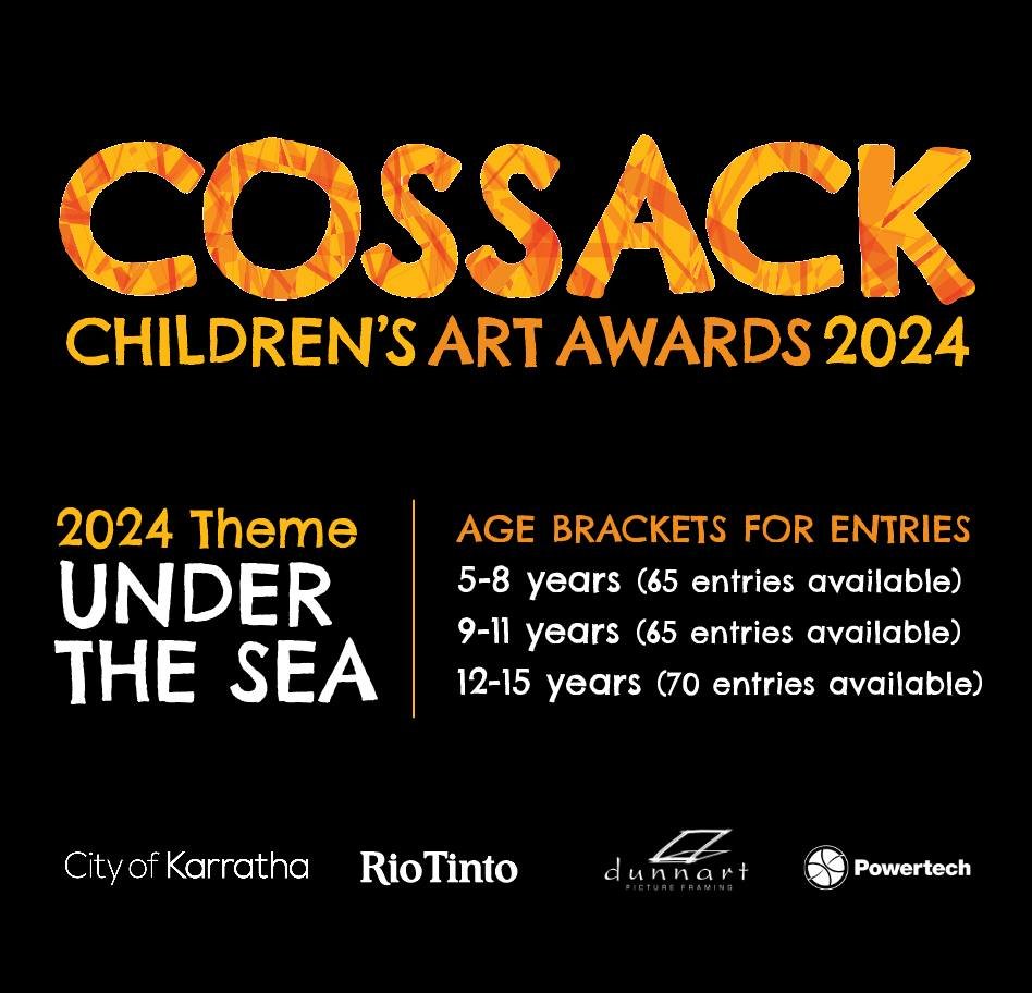 Please take a few minutes to check over the terms and conditions so that you're ready to go at 11am on Monday when entries to the Children's Art Awards open! 

https://www.cossackartawards.com.au/childrens