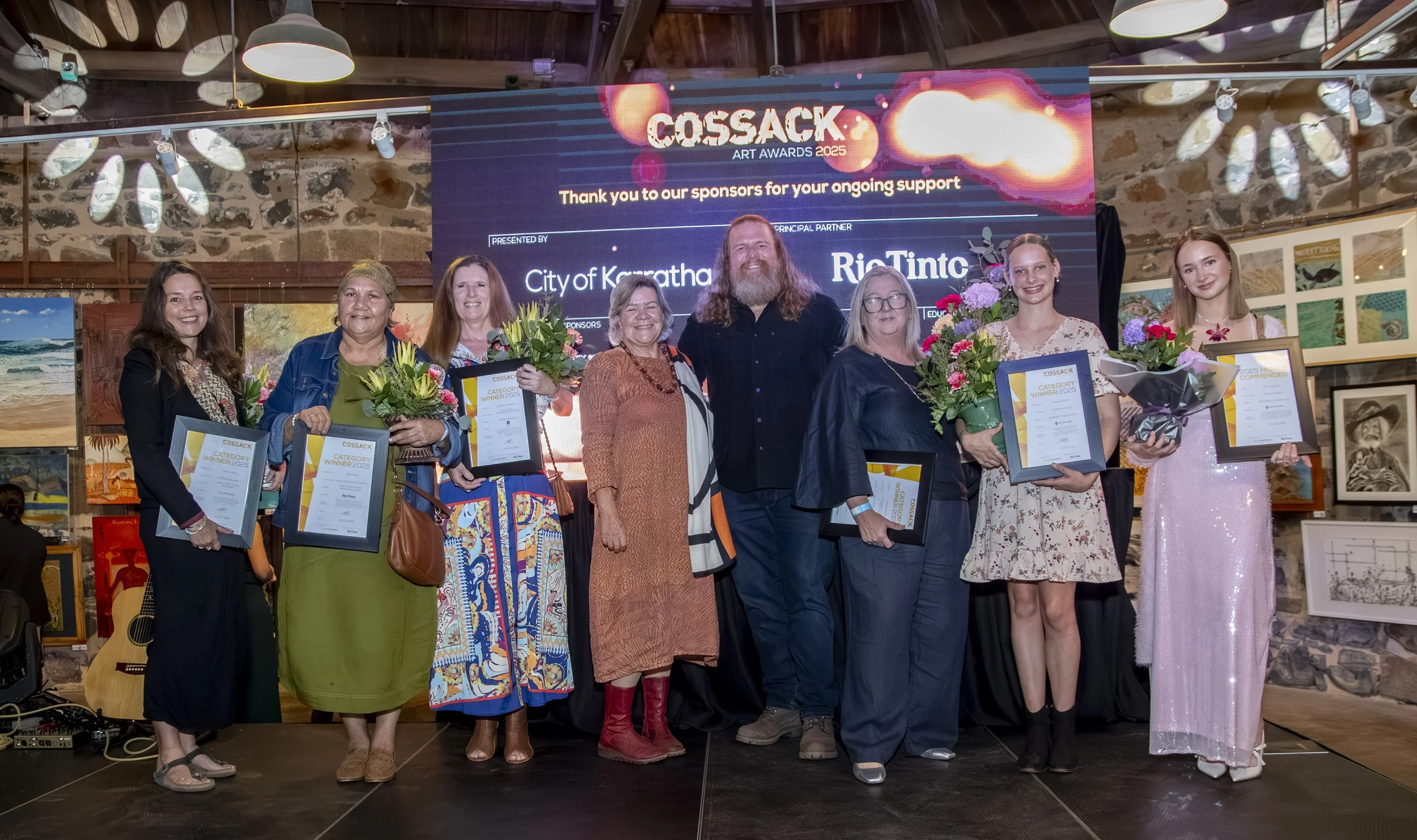 Ghost town comes alive as Cossack Art Award winners announced