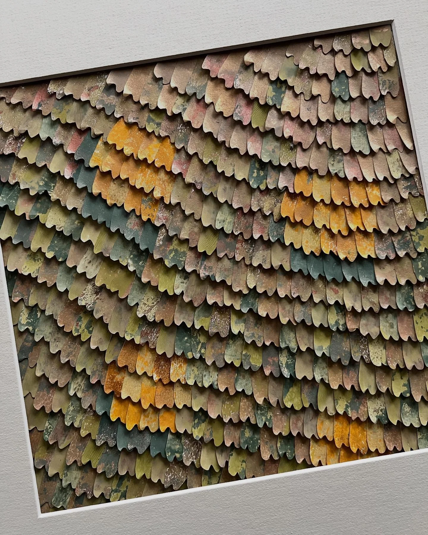 Here&rsquo;s the one I bumped a little while back&hellip; I have rearranged it into some little dotty action business.

I&rsquo;m getting ready to make some of these available for purchase&hellip; they&rsquo;ll come matted and ready for you to frame 