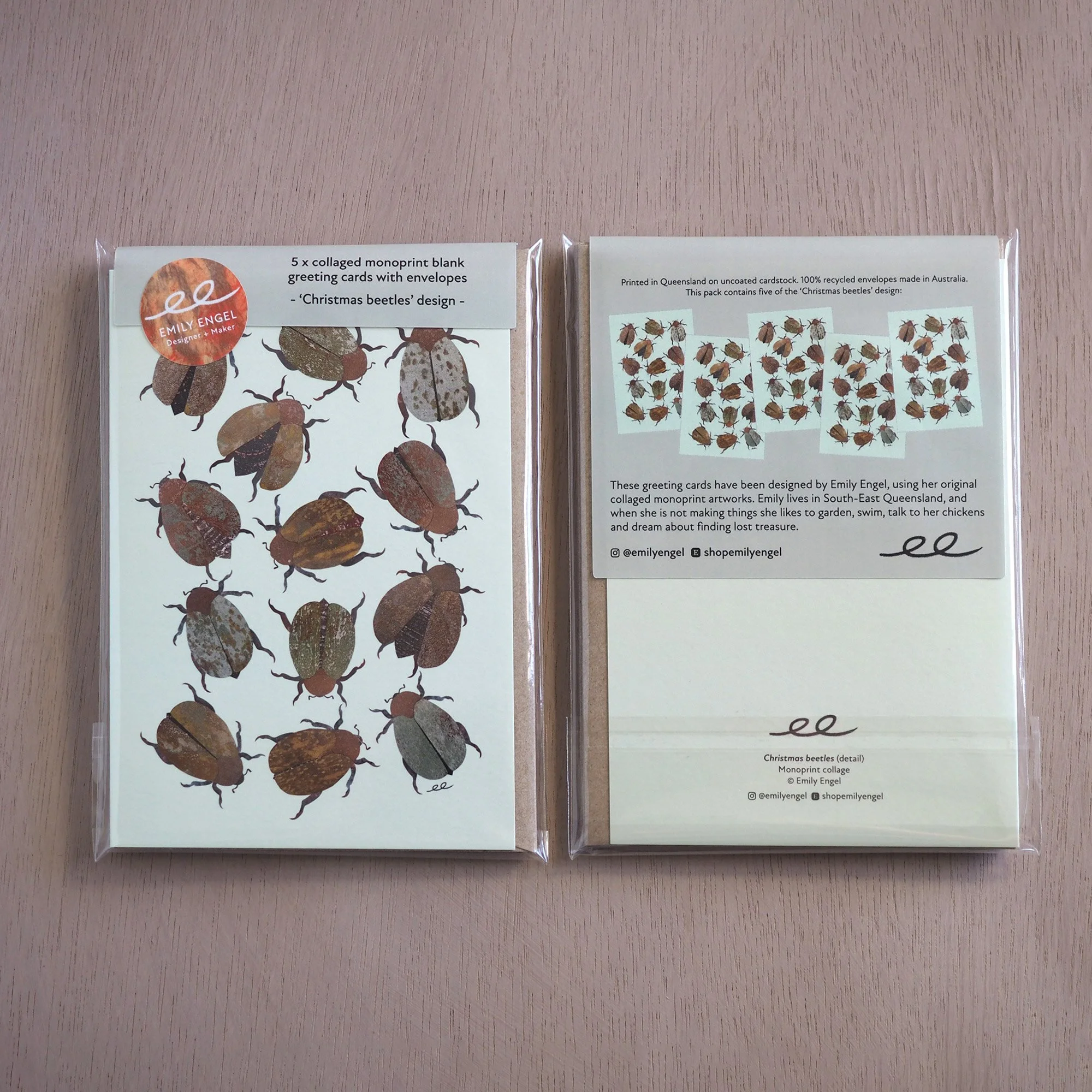 emily_engel_card_packs_2026_christmas_beetles_front_back.jpg