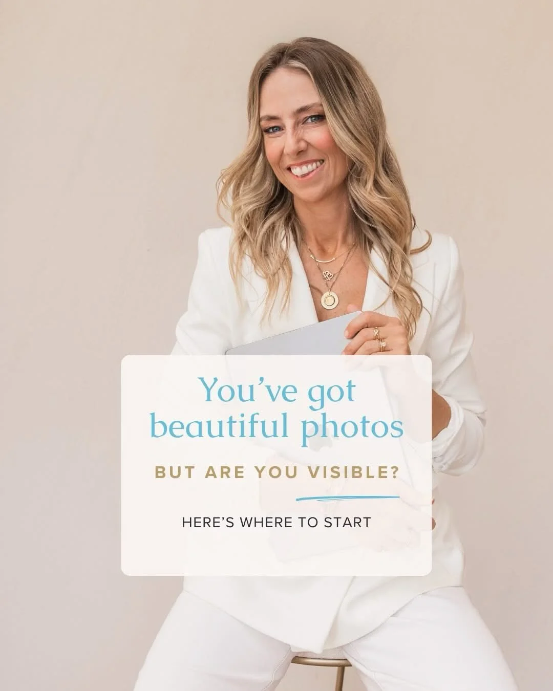 A super simple audit during this reflective season.

You&rsquo;ve got the beautiful snaps, but are you visible?

If you want someone to strategically plan your shoot around your messaging so you&rsquo;ve always got aligned content ready to go, DM me 