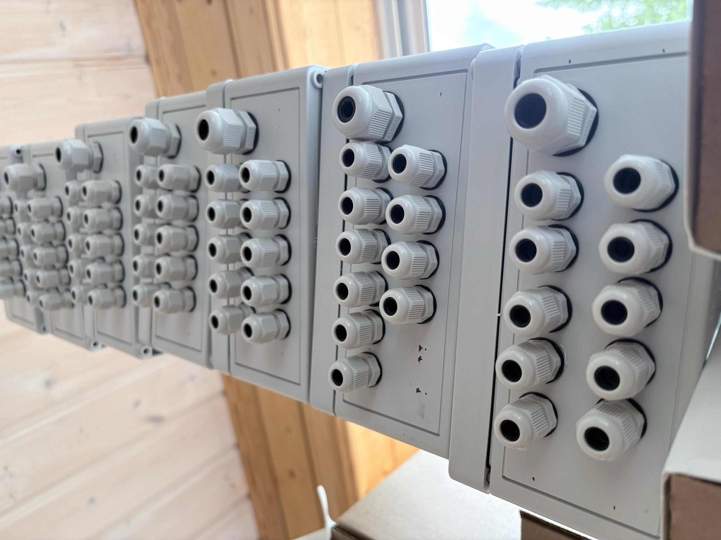 Pine of Rittal junction boxes