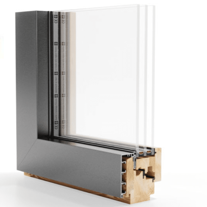 Fenêtre bois-aluminium Esperia Life 74 Alu