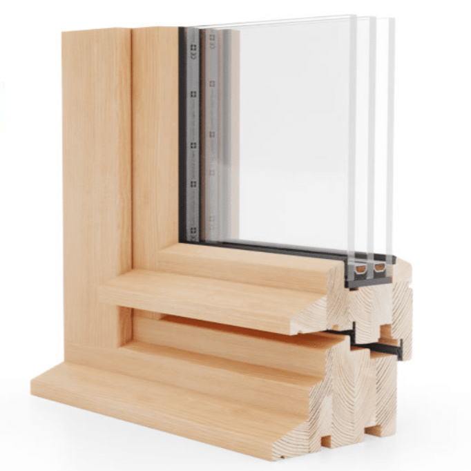 Fenêtre bois Naturo 92