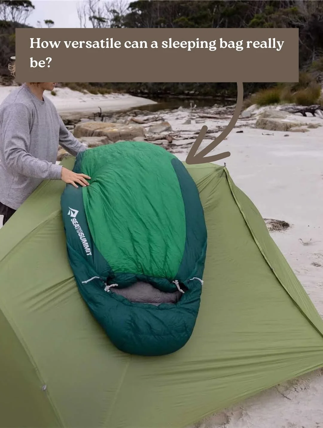 From frosty ridge bivis to breezy summer nights, the @seatosummituk Ascent -1 has been with us through it all &mdash; warm, packable, and built to shrug off the damp. With its clever zip system, hydrophobic down, and a comfort limit of -1&deg;C, it p