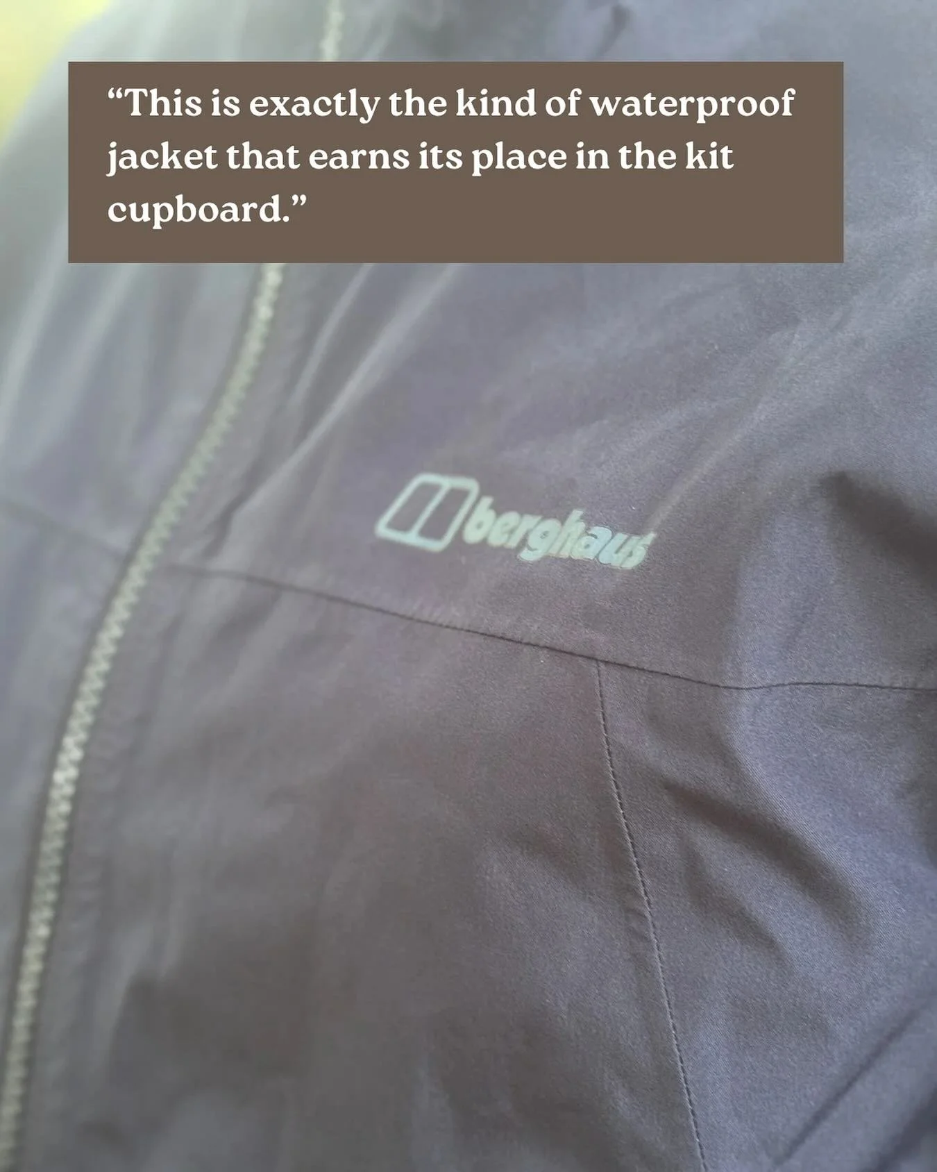 Not every waterproof jacket deserves a place in your pack. But the @berghausofficial Deluge might just squeak on in &mdash; with tough Hydroshell fabric, a hood that holds its ground in sideways rain, and a design that feels as ready for moorland tra