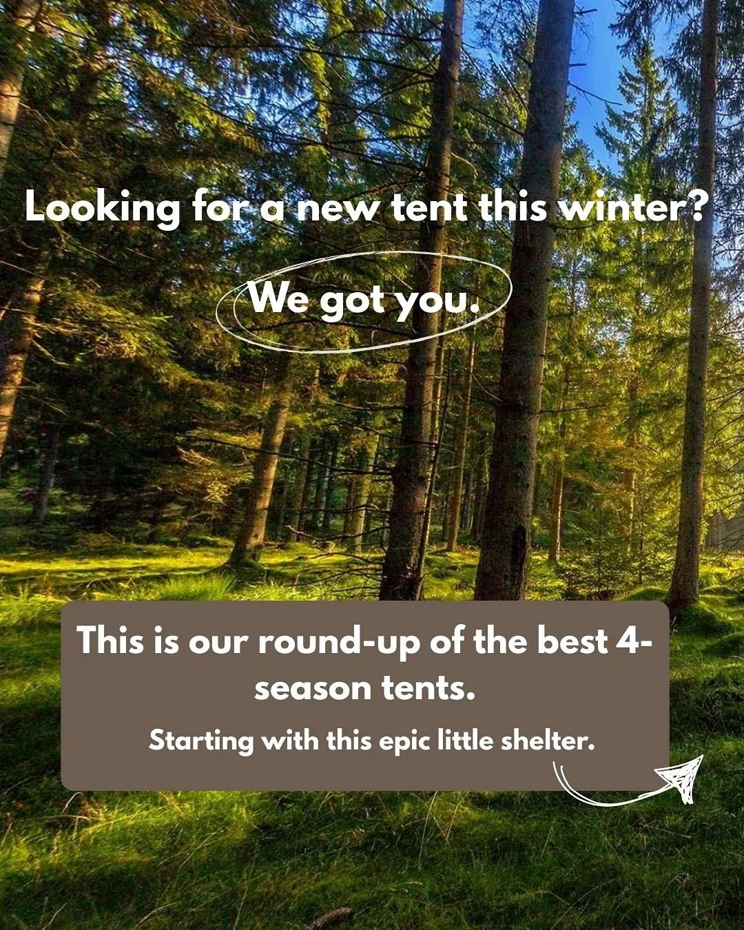 ❄️ Winter in Britain isn&rsquo;t for the faint-hearted &mdash; but with the right tent, it&rsquo;s pure magic. Think wild nights on windswept ridges, frosty mornings in the valley, and that smug feeling when your shelter laughs in the face of sideway