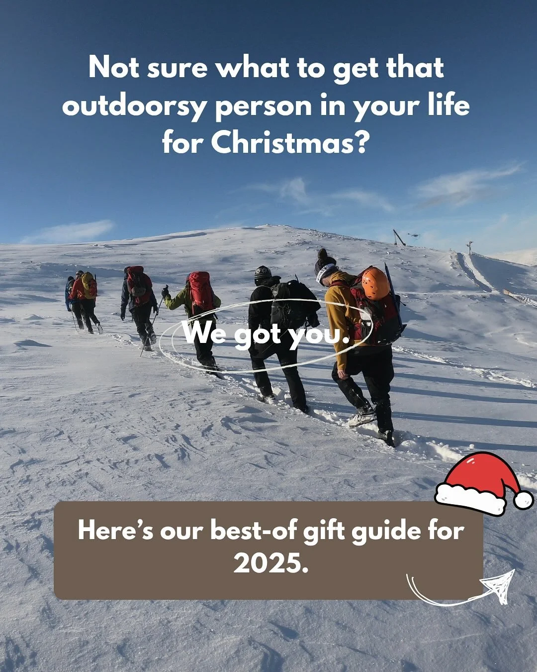Not sure what to get the outdoorsy person in your life this Christmas? 🎄

We&rsquo;ve tested, reviewed and handpicked the very best adventure-ready gifts &mdash; from budget-friendly stocking fillers to big-ticket showstoppers that&rsquo;ll make the