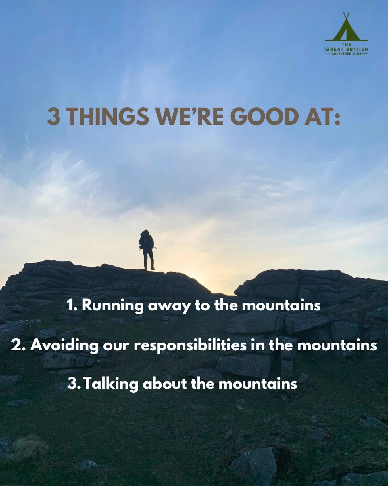 We have a very particular set of skills. 🏔️✨

Skills honed on steep trails, rocky ridges, and winding paths. 🌿🥾

We know how to read the weather, pace our steps, and carry just enough snacks to survive (and maybe thrive 😉).

It&rsquo;s not about 