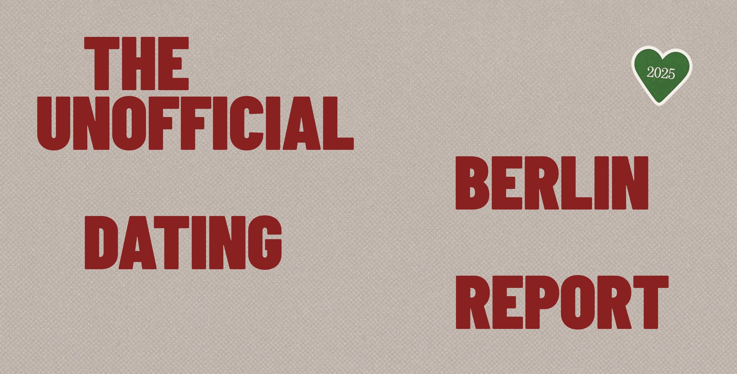 Expert contributor to the Unofficial Berlin Dating Report, Mitte Daily — cyberpsychologist Elaine Kasket on dating apps and intimacy.