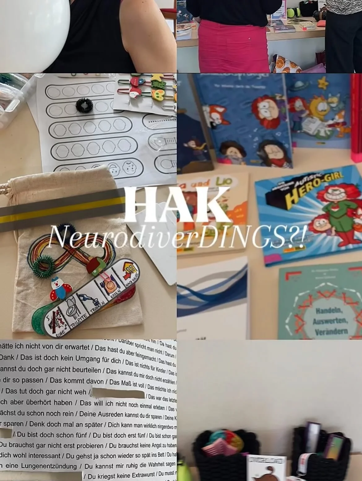 NeurodiverDINGS?! 🧠🌈☂️

Monatlich treffen wir unsere Kolleg*innen des Kirchenkreises Berlin Stadtmitte zur HauptAmtlichenKonferenz (HAK 🪓). Im Juni gestalten wir von UNBOX die Konferenz mit einem Einstieg ins Thema Neurodiversit&auml;t und Neurodi