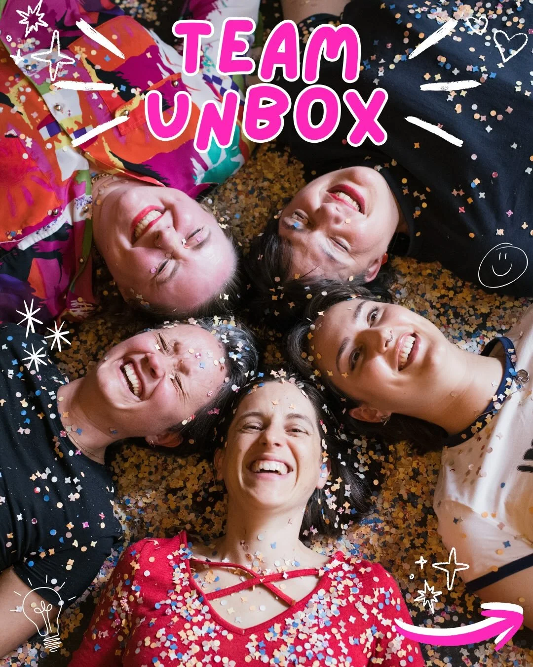 Das sind wir - das Team UNBOX!
Swipe nach rechts, um uns kennenzulernen. 🎉

Auf unserer Website findest Du noch mehr Infos &uuml;ber uns und unsere Projekte. Link in der Bio! ✨

📸 von @geschichteninbildern 

#unbox #unbox_berlin #kirchenkreisberlin