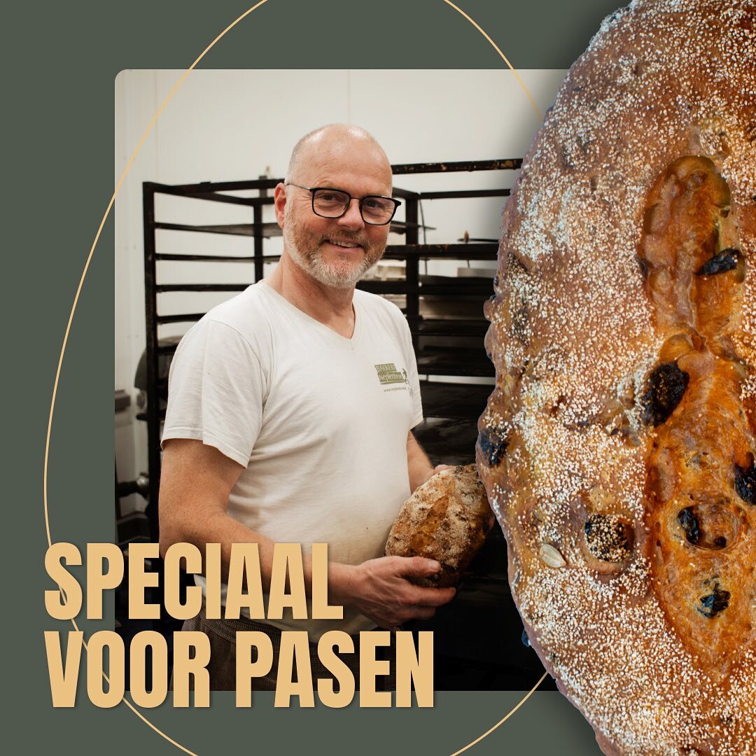 Pasen komt eraan! 🐣 

Daarom heeft Ron Neplenbroek een nieuw brood ontwikkeld en niet zomaar &eacute;&eacute;n: een brood dat op natuurlijke wijze paasgeel kleurt door de toevoeging van mais. 💛

Verder is het goed gevuld met rozijnen, waardoor het 