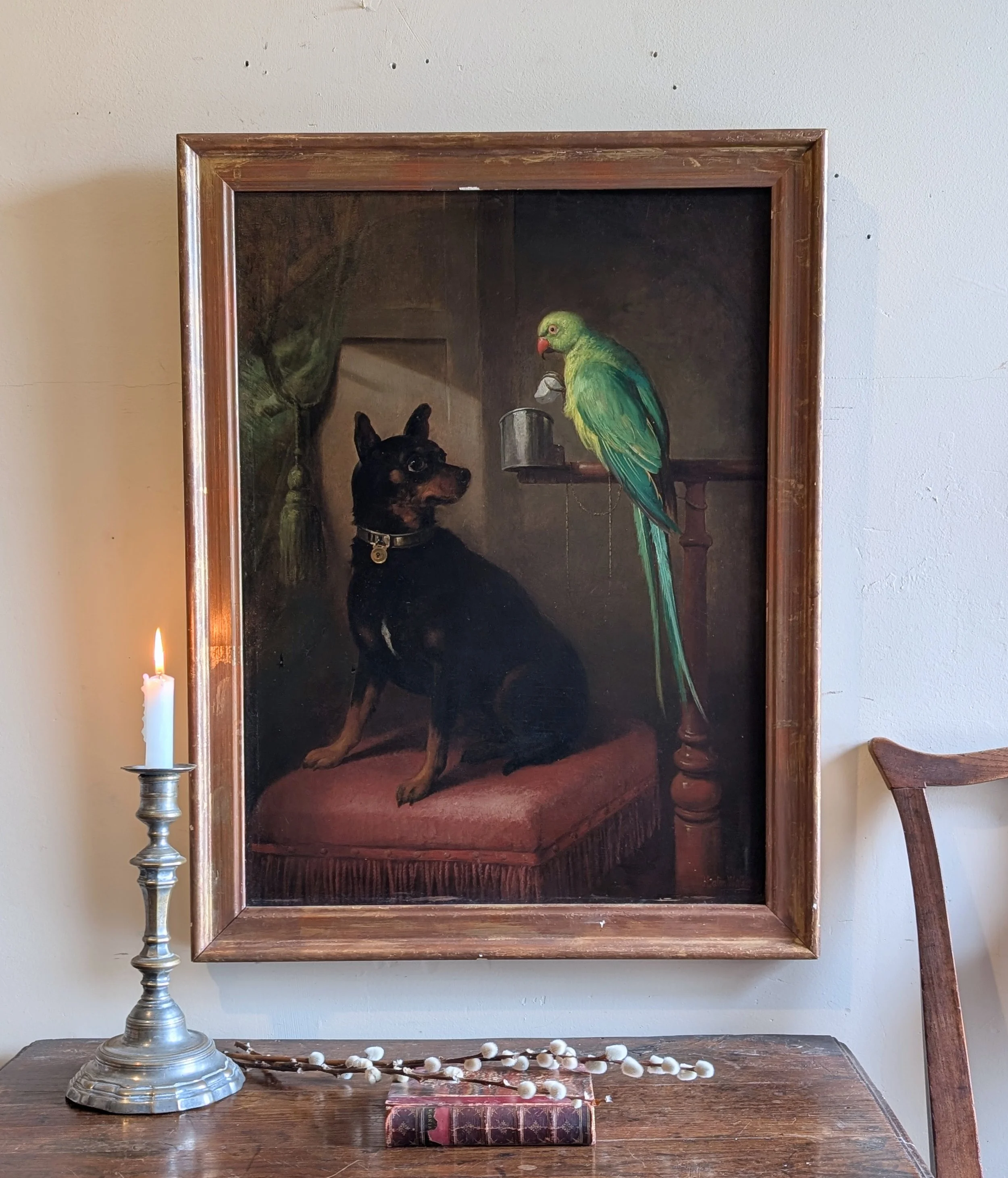 Oil on Panel by John Eaton Walker