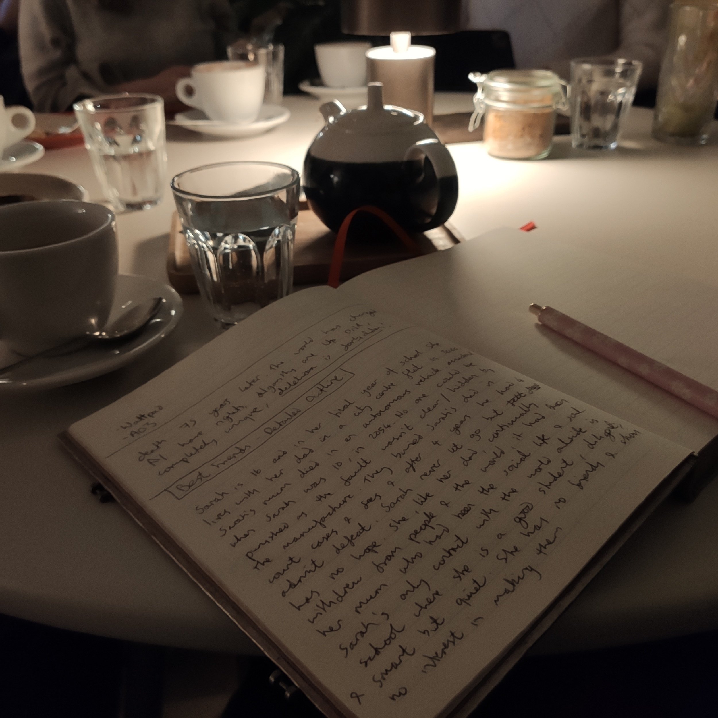 Monday night writers group - prompt