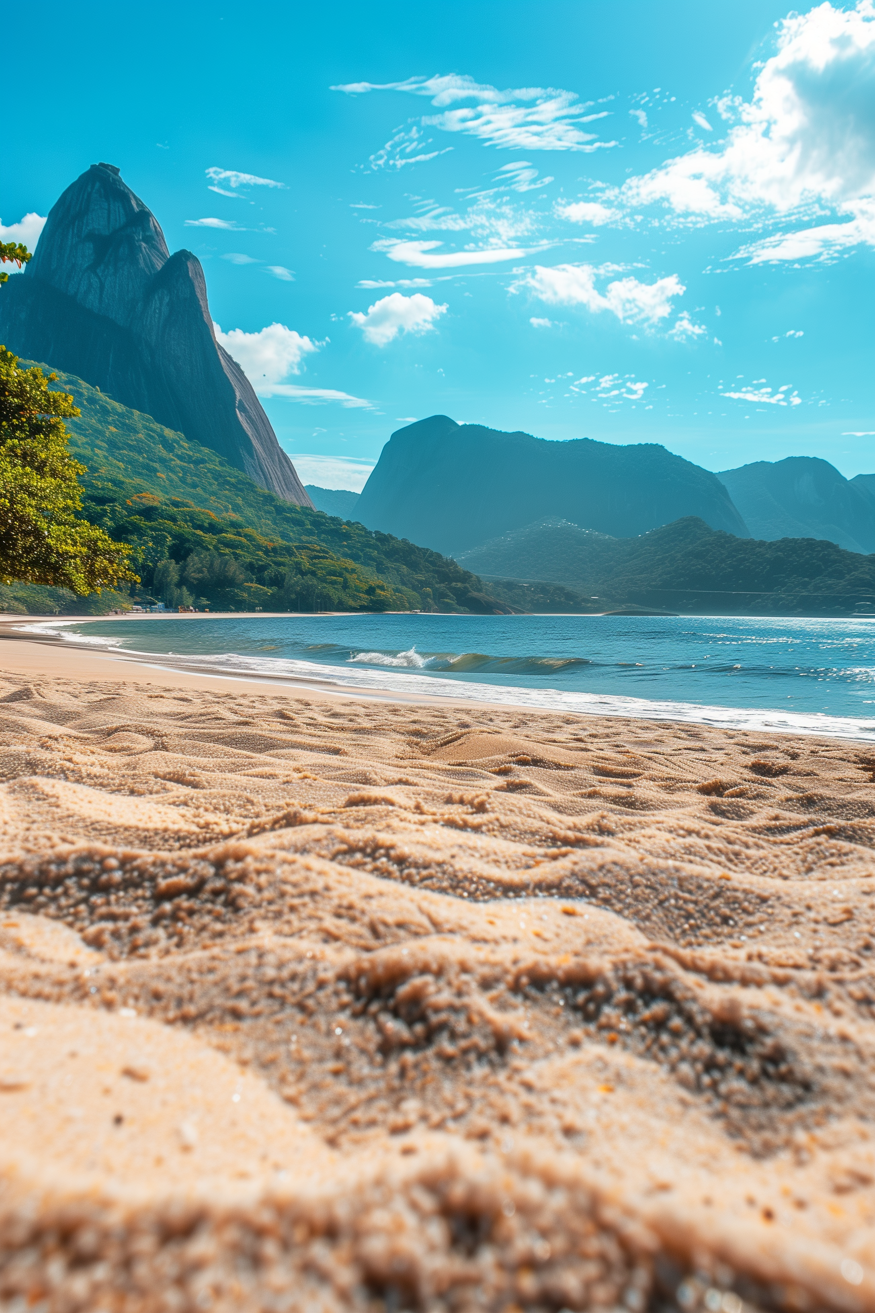 UPSCALEsroturier_a_sandy_beach_with_in_the_background_brazilian_mounta_f0eedd83-fa82-421e-8bd0-4bf636319b0e.png