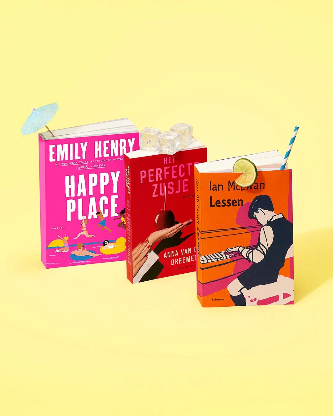 I've completely gotten into books again this summer. Looooooved 'Happy Place' by Emily Henry. 
What was your favourite book you read this summer? 📘🍸
