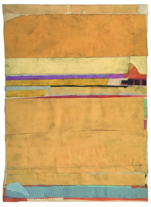   Untitled, 1975, Acrylic gouache, and paster paper on paper by Richard Diebenkorn  