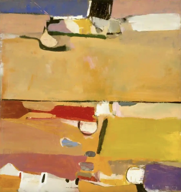   A Day at the Race, 1953 by Richard Diebenkorn  