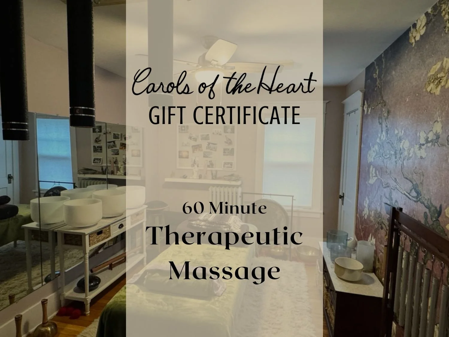60 Minute Therapeutic Massage Gift Certificate