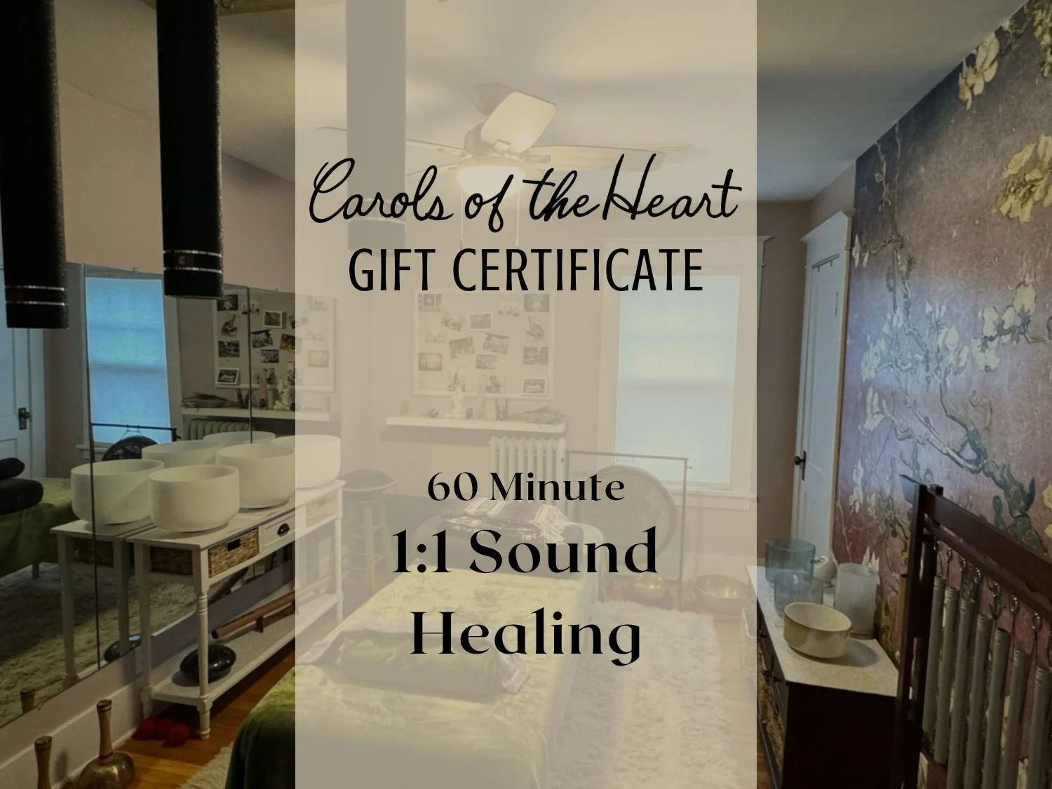 60 Minute Individual Sound Healing Session