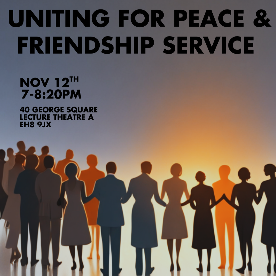 Uniting for Peace & Friendship Service