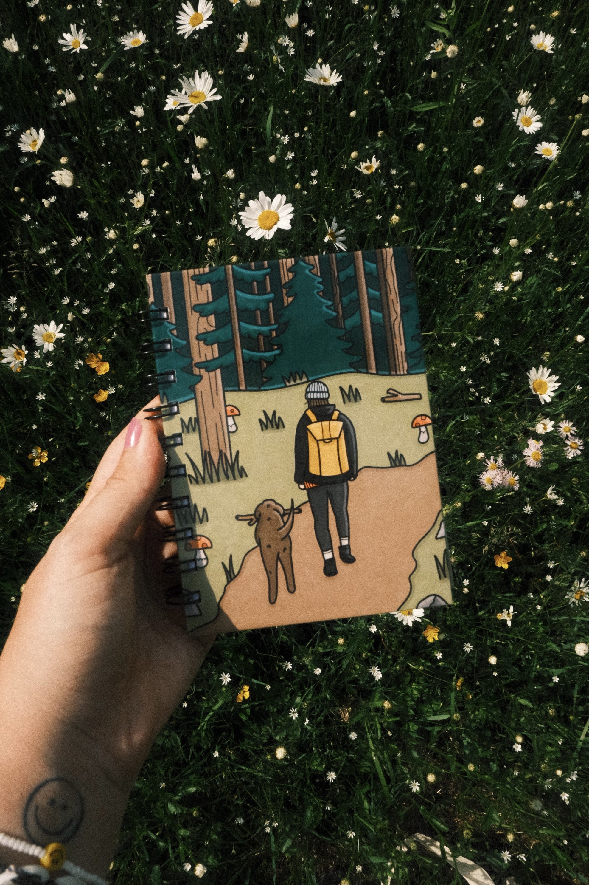 Cahier To-do - Balade en forêt