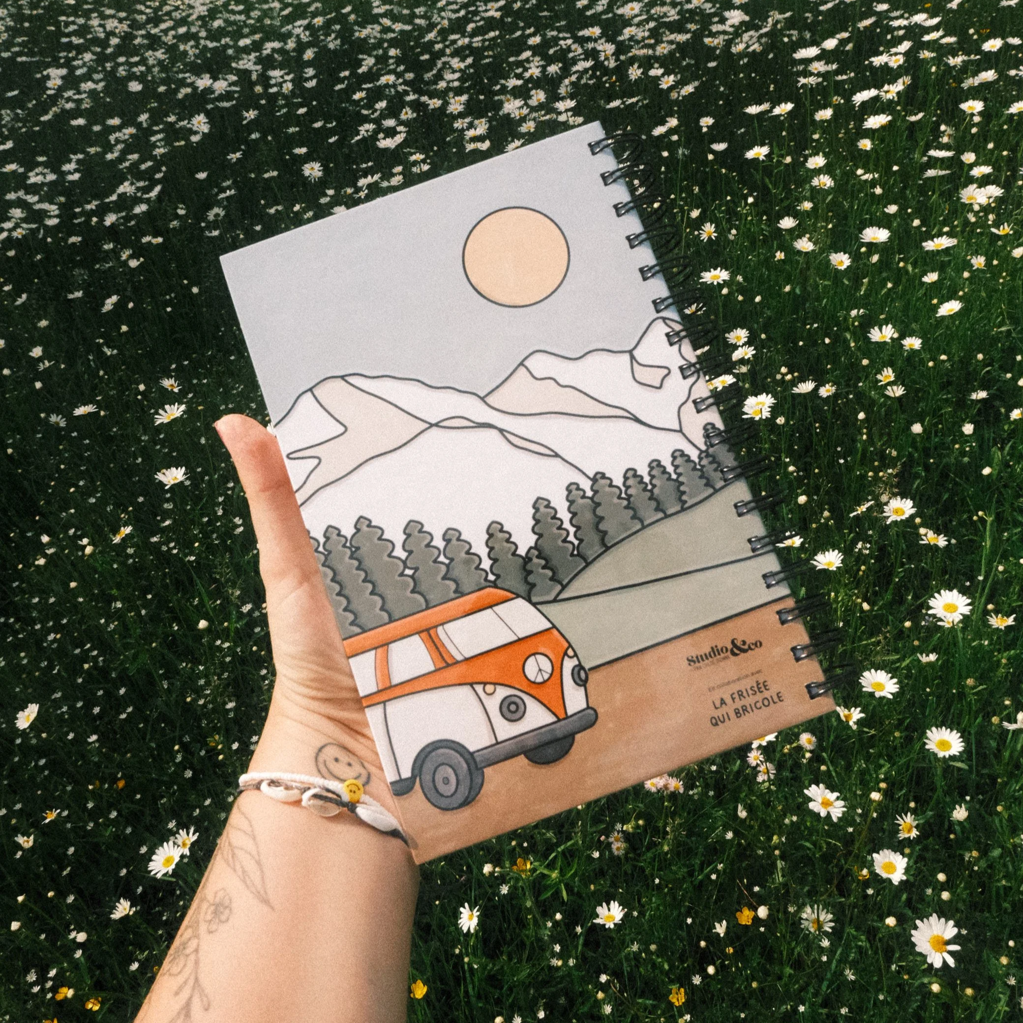 Cahier ligné  - Road trip