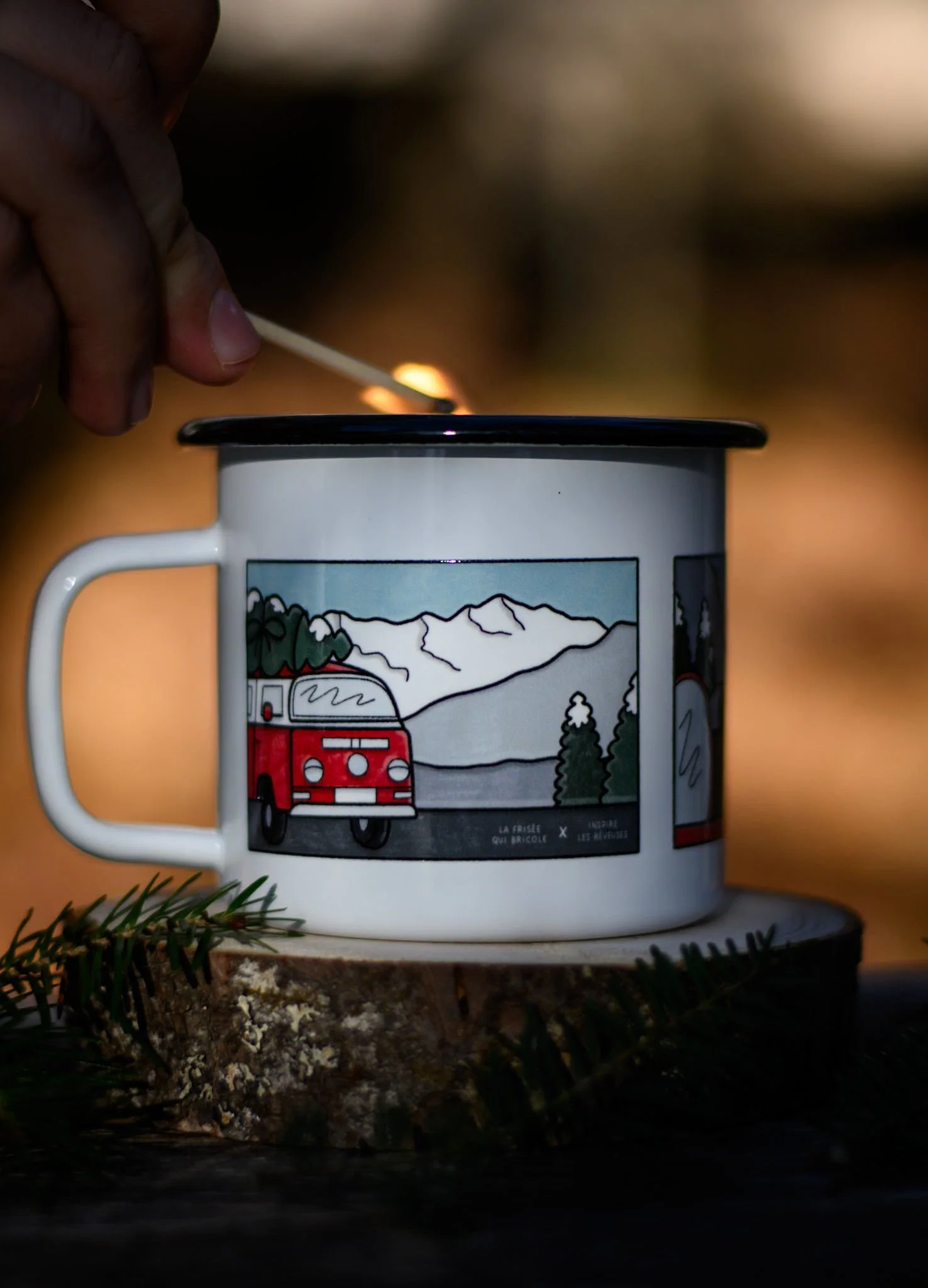 Bougie de Noël