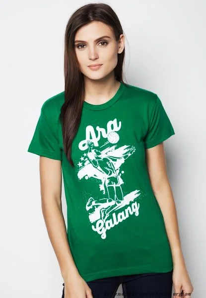 Animo Nation Ara Galang UAAP78 T-Shirt Green K12C6J038.jpg