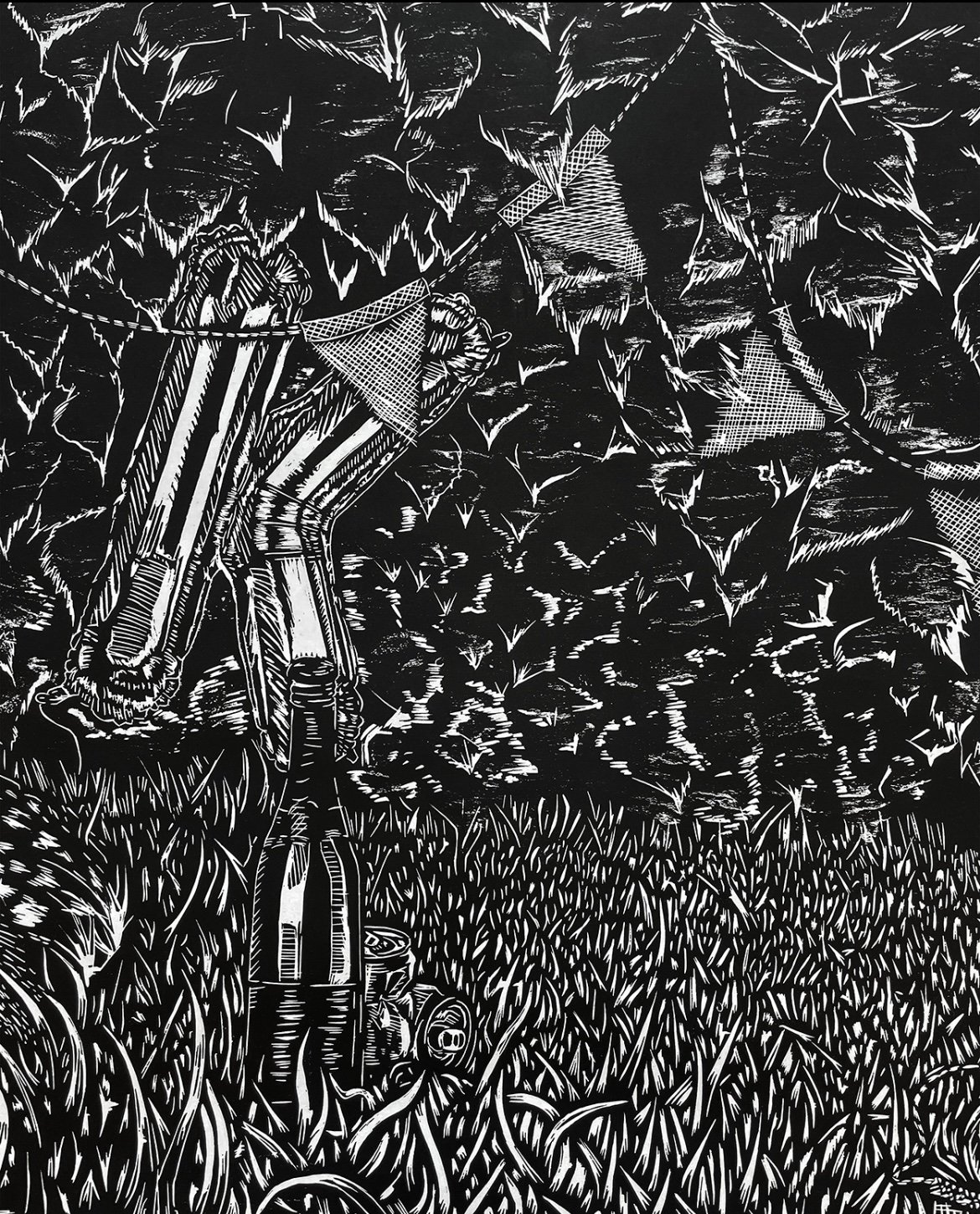 Detail: "The Heart of It All," 2024