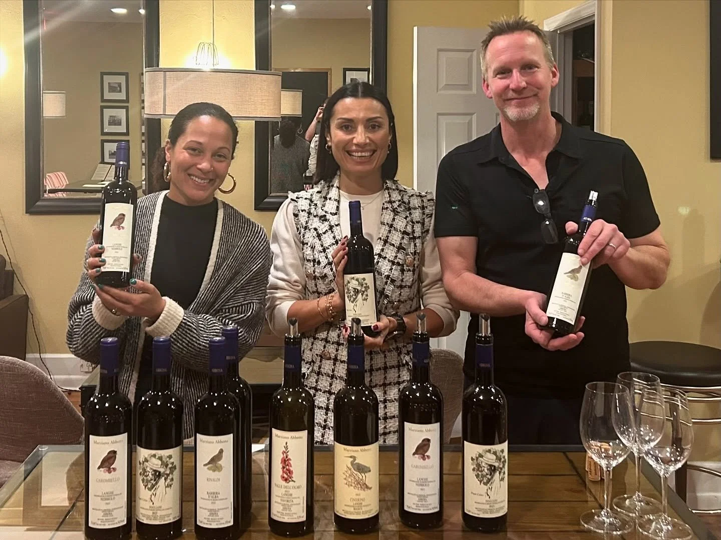 A short but very SWEET visit with the charming, eloquent and passionate @chiara_lvny who shared the rich history of her family estate and the beautiful wines they produce. 

Thank you to everyone who took the time to taste with us these few days!