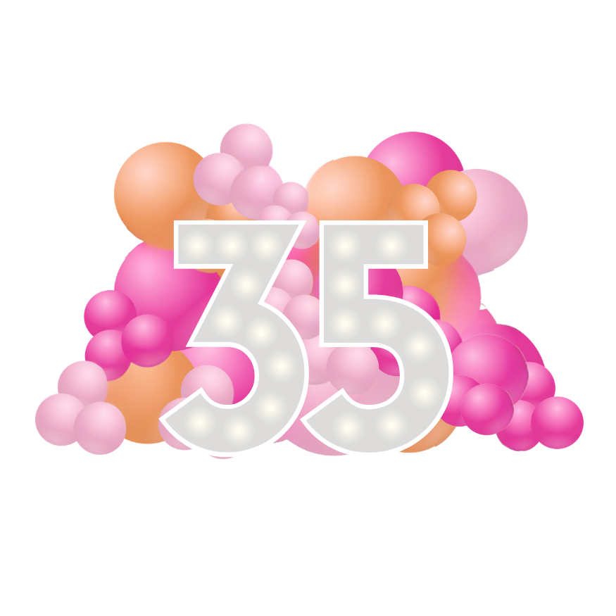 Event Marquee rental with balloon styling Atlanta georgia