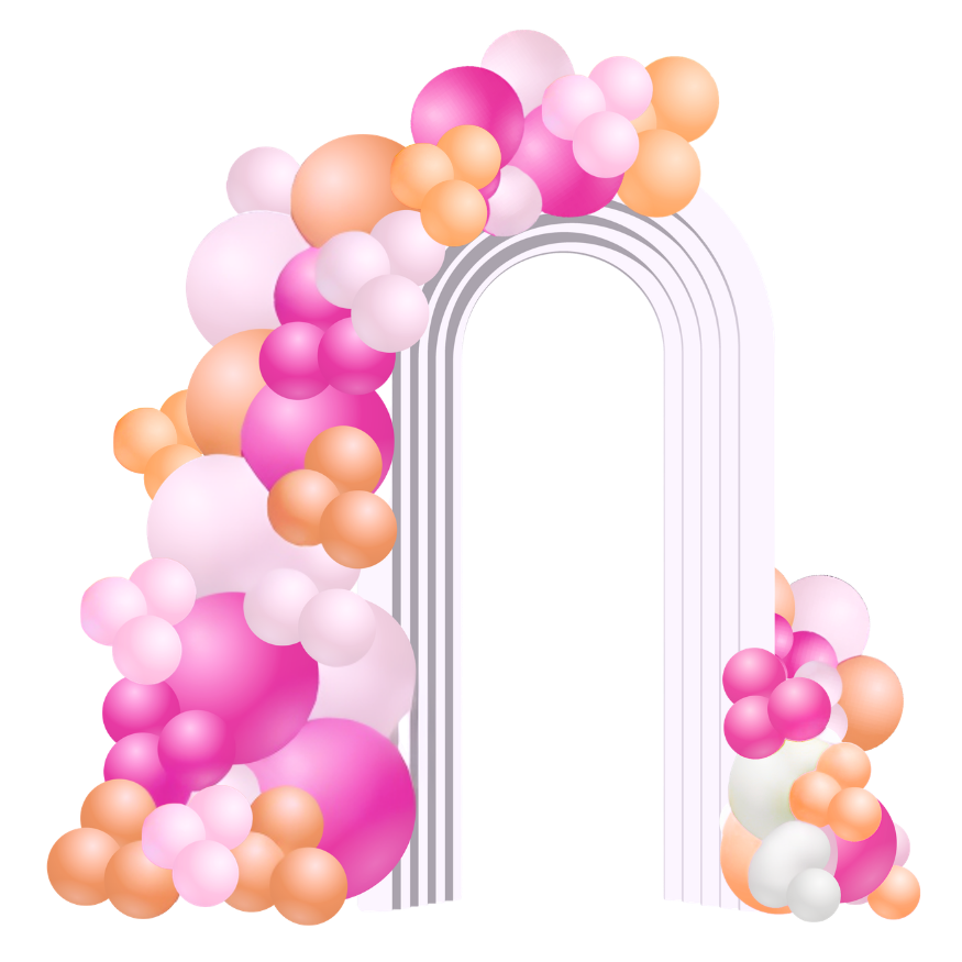 Balloon garlands and themed birthday balloons Atlanta georgia